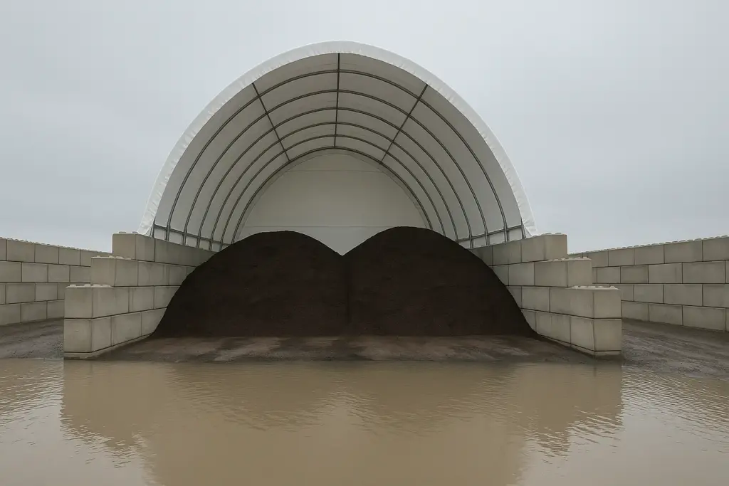 Fahrsiloüberdachung