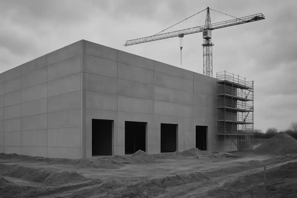 Rundbogenhalle als Alternative zum Massivbau